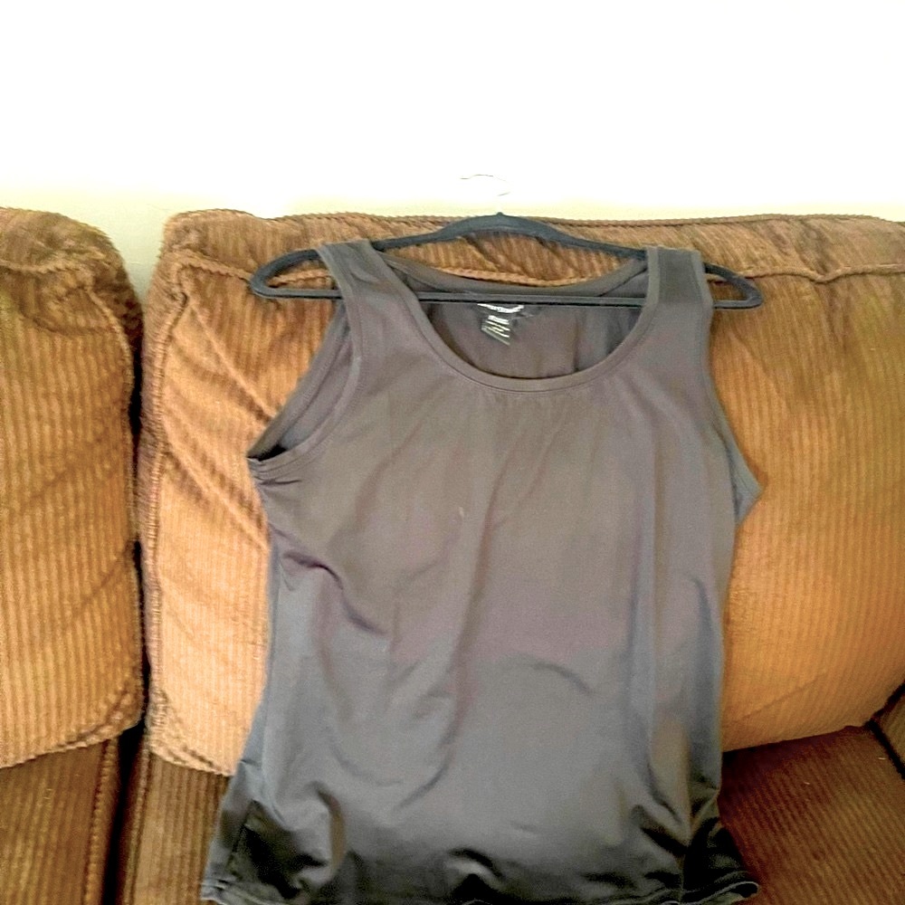 Ashley Stewart Black Sleeveless Top